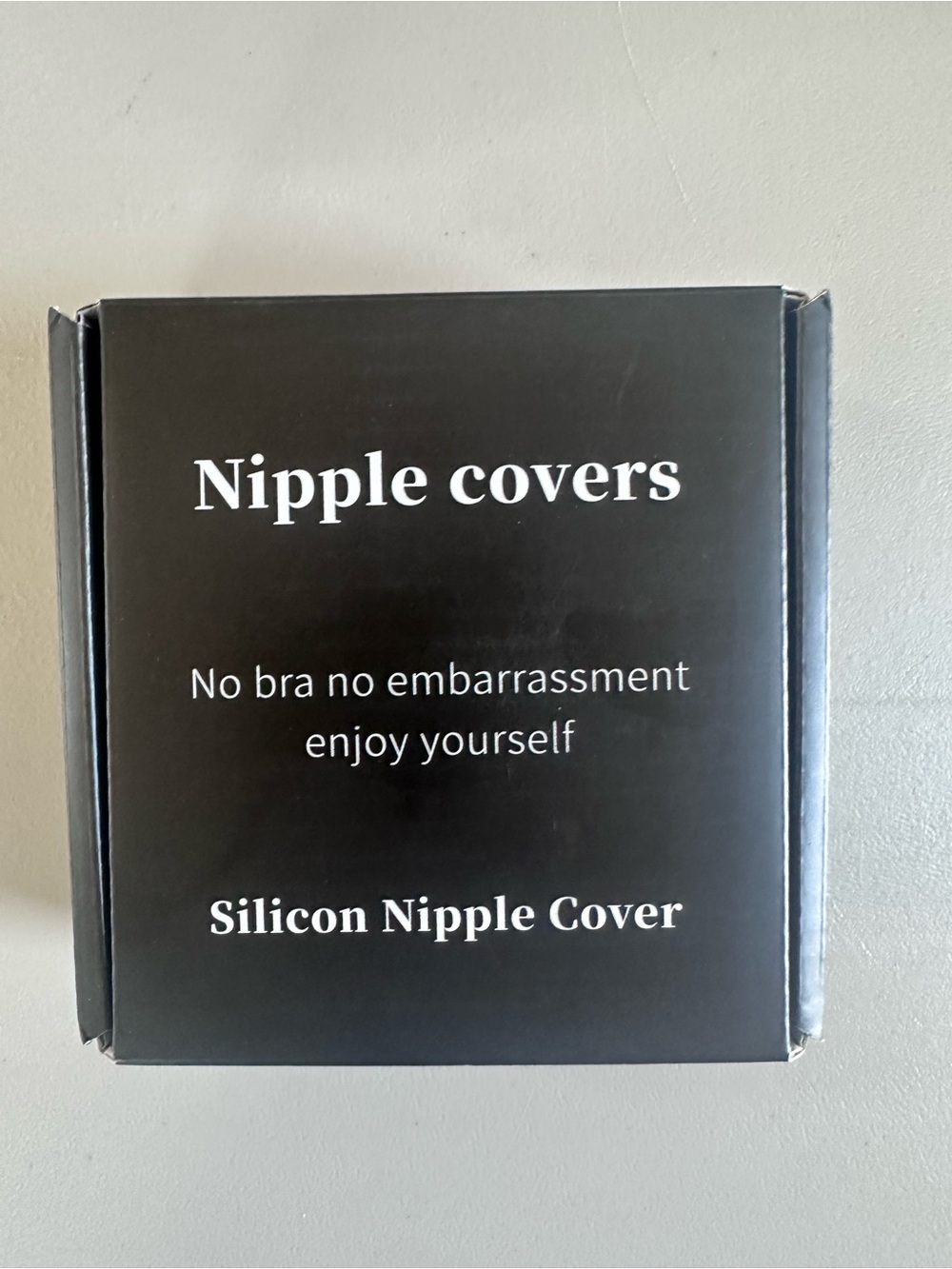 2 Sets Silicon Nipple Covers- Black